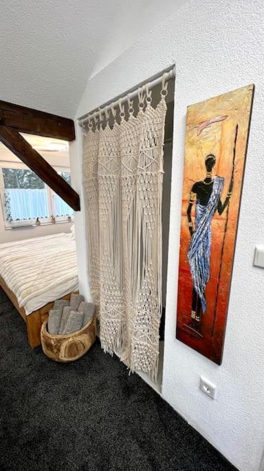 Boho Apartment Mit Aussicht Auf Gartenoase Naehe Duesseldorf Krefeld Luaran gambar