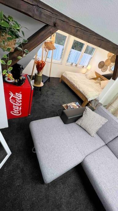Boho Apartment Mit Aussicht Auf Gartenoase Naehe Duesseldorf Krefeld Luaran gambar